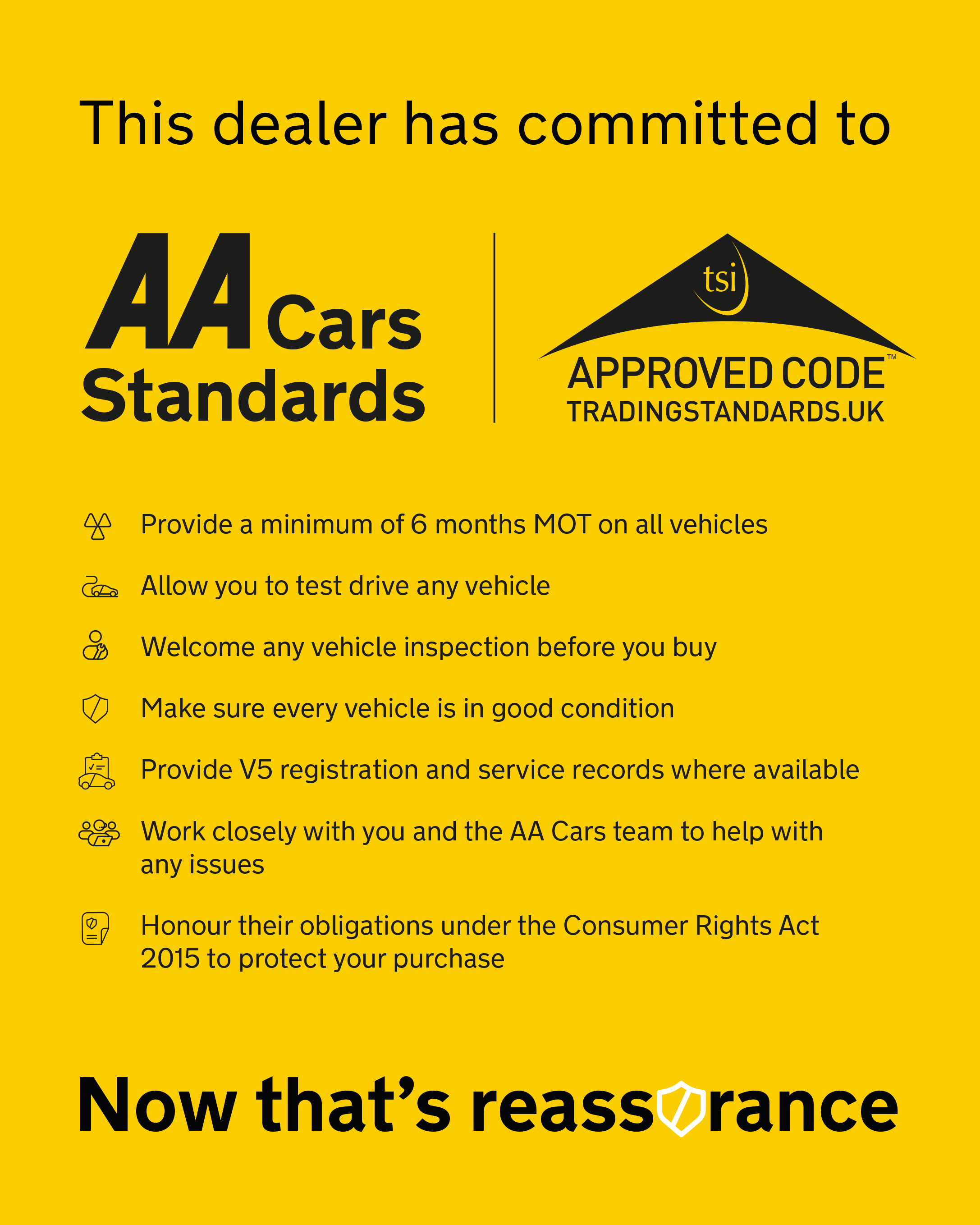 AA Cars Standard